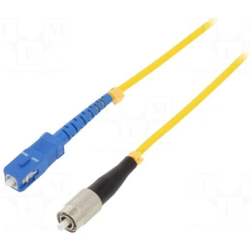 Fiber patch cord | FC/UPC,SC/UPC | 1m | LSZH | Opt
