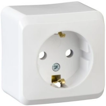 PRIMA-rozete, ligzda balta Schneider Electric