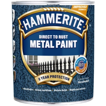 Krāsa metālam HAMMERITE 250ml HAM250