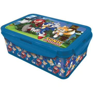Stor - Lunch Box w/Removable Compartments - Sonic 