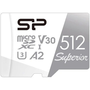 MicroSD 512 GB silikona barošanas karte (Nintendo 