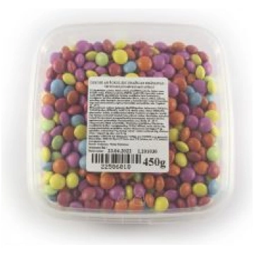 Dekori ar šokolādi Dražejas krāsainas 450g [30]