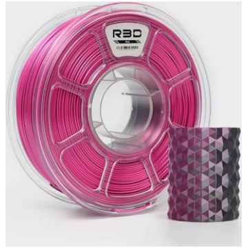 R3D divkrāsu zīda PLA 3D printera filaments, koeks