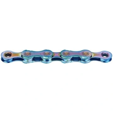 KMC velosipēda ķēde, X11 Aurora Blue, 1/2 collas x
