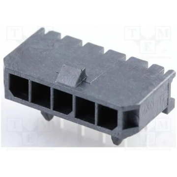 Connector: wire-board; plug; male; PIN: 5; MICRO; 