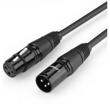 Audio kabeļa pagarinājuma kabelis XLR mikrofona 5M