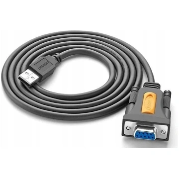 Kabel USB Ugreen USB-A - D-Sub (VGA) 1.5 m Szary (