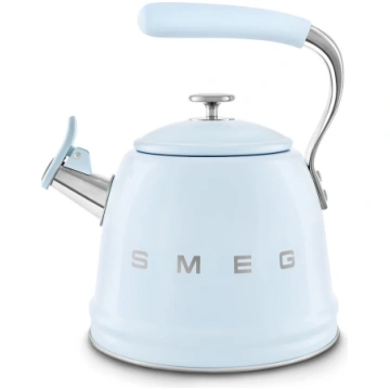 Tējkanna ar svilpi Smeg CKLW2001PB, 2.3 l, gaiši z