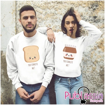 Pane & Nutella - Felpe Personalizzate publiassia