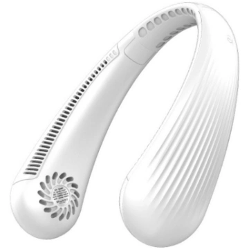 Jauns pārnēsājams kakla ventilators Mini USB uzlād