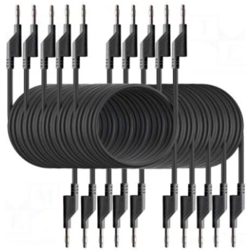 Test leads | 50VAC,120VDC | 10A | banana plug 4mm,