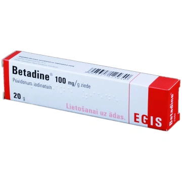 BETADINE 10 % ziede, 20 g