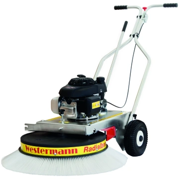 Radial sweeper with polypropylen brush Fermas tehn