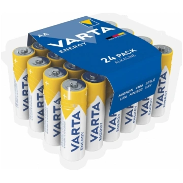 Varta Alkaline (Box) AA, battery (24 pieces, AA) 0
