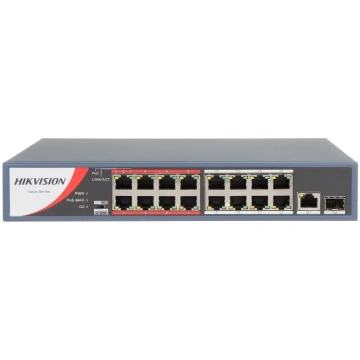 16 Port Fast Ethernet Unmanaged POE Switch DS-3E03