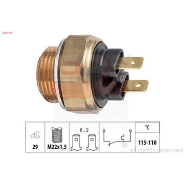 EPS 1850135 Termoslēdzis, Radiatora ventilators