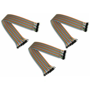 Kabelmeister 40-Pin Jumper Wire Set of 3, 20cm JW4