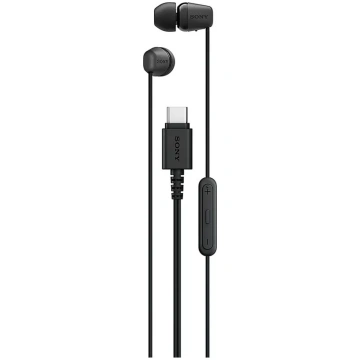 Sony Earbuds IER‑EX15C Wired In-ear Microphone Bla