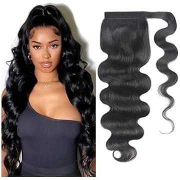 Zirga astes matu pagarinājums „Body Wave“ Zirga as