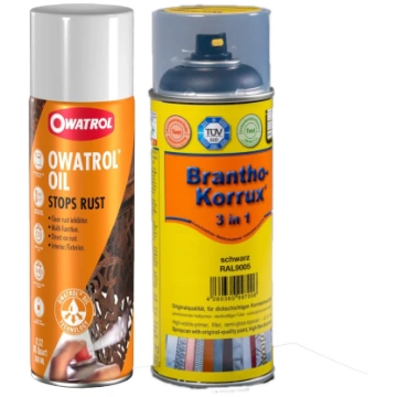 Korozijas apstrādes komplekts: Owatrol Oil + Brant