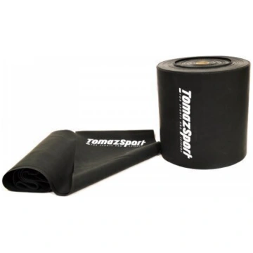 Elastīgā lente Tomaz Sport 15x0,4 cm, melna