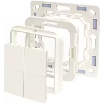 Shelly Plug & Play "BLU Wall" Switch 4 Adapter Bus