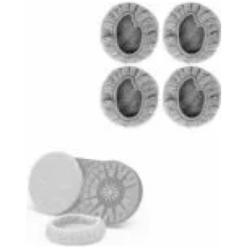 Riff Spare round microfibre cloth for window robot