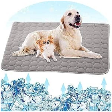 All In Dog Cooling Mat Washable Non-Slip Soft Cool