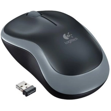 Logitech M185 Wireless Mouse, RF Wireless, 1000 DP