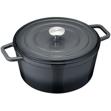 B.IRON KATLS 26CM, 5L, MELNS, ČUGUNS Berndes