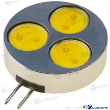 spuldze g4 horizontāla 3LED 4,5w 12v (GS10506) GOL