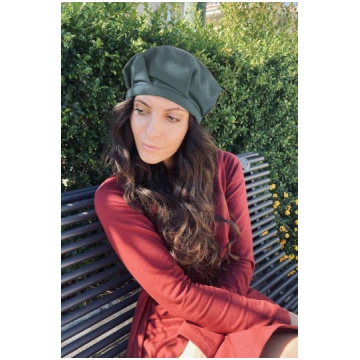 EDITH hat in organic cotton - Sky gray ((Heavy cot