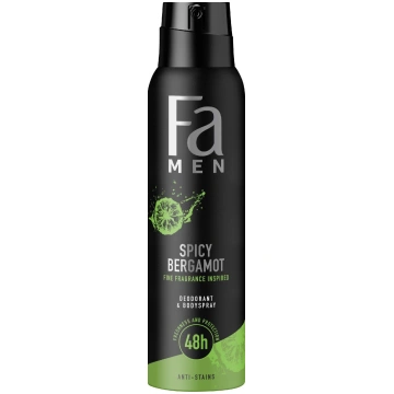 Schwarzkopf H Fa Men Deo Aerosols Spice Bergamot 1