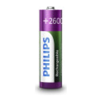 PHILIPS Akumulators AA NiMH 2600mAh 2 gab. [Bateri