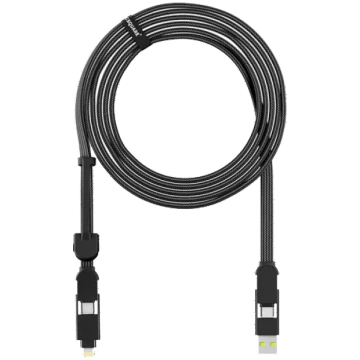 Rolling Square inCharge XL 3 Meter Black
