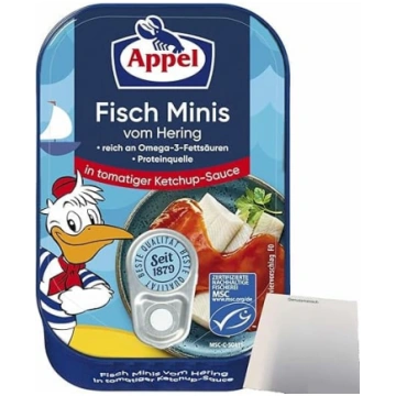 Komplekts Appel Fish Minis no siļķes tomātu kečupa