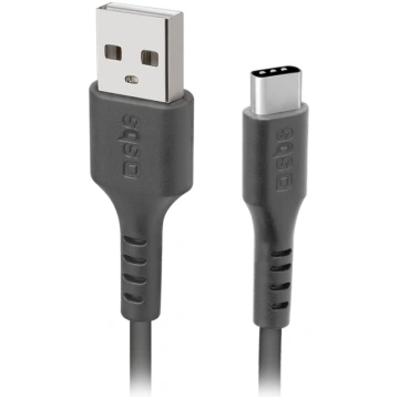 Sbs USB-A uz USB-C kabelis 3m, melns - usb-c cable