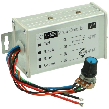 DC motor controller 9-60VDC 20A QC - Quality Contr