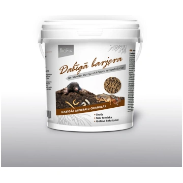 BIOFIX dabīgā barjera zemesvēžu, kurmju un kāpuru 