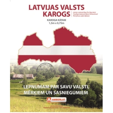 Latvijas valsts karogs (fasādei) 284807 AMBERLAT