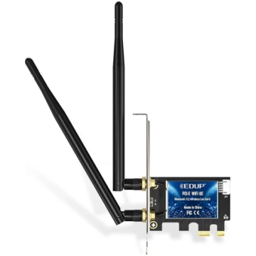 EDUP WiFi 6E Bluetooth 5.3 PCIe WLAN karte Intel A