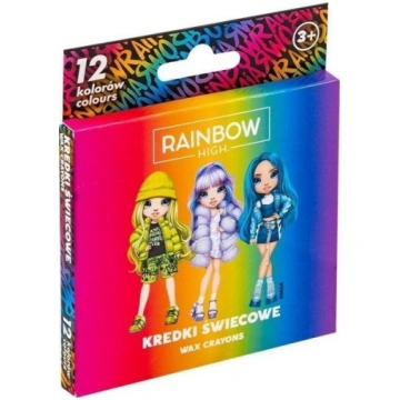Rainbow High vaska krītiņi Astra, 12 krāsas bērnie