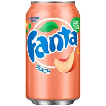 DEP Dzēriens gāzēts FANTA 355ml - PEACH