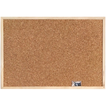Korķa tāfele koka rāmī Economy 40x60cm, Esselte