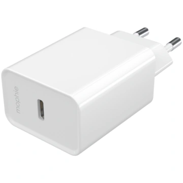 mophie Essentials Power Adapter USB-C 20W PD EU Wh