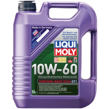 Motoreļļa LIQUI MOLY Synthoil Race Tech GT1 10W-60