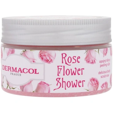 Apreibinošs ķermeņa skrubis Rose Flower Care (Deli