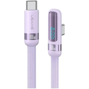 USAMS US-SJ653 USB-C uz USB-C kabelis 100W 1.2m - 