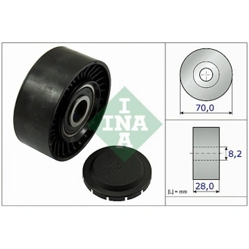 Celiņsiksnas parazītrullis INA 532 0468 10, VKM-31