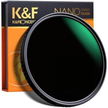 K&F Concept 77mm Nano-X Variable/Fader ND Filter, 